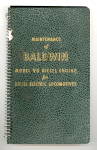 Maintenance of BALDWIN Model VO Diesel Engine for Diesel Electric Locomotives