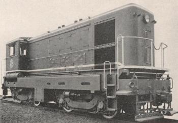 Baldwin 660 Horsepower Diesel-Electric Locomotive Number 62000.