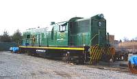 SLRS 554 on blocks