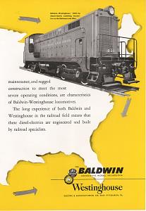 Baldwin-Westinghouse TIME SAVERS Coast to Coast